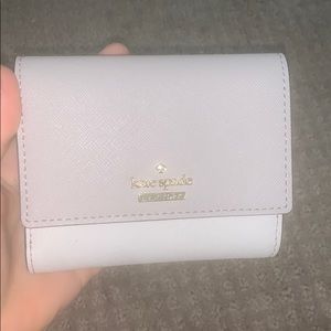 Grey/lavender Kate Spade wallet
